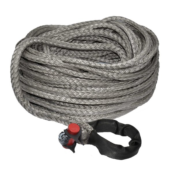 Lockjaw 1/2 in. x 125 ft. 10,700 lbs. WLL. LockJaw Synthetic Winch Line w/Integrated Shackle 20-0500125